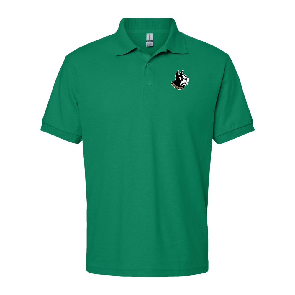 Men's Wofford Terriers  Gildan Dry Blend Jersey Polo